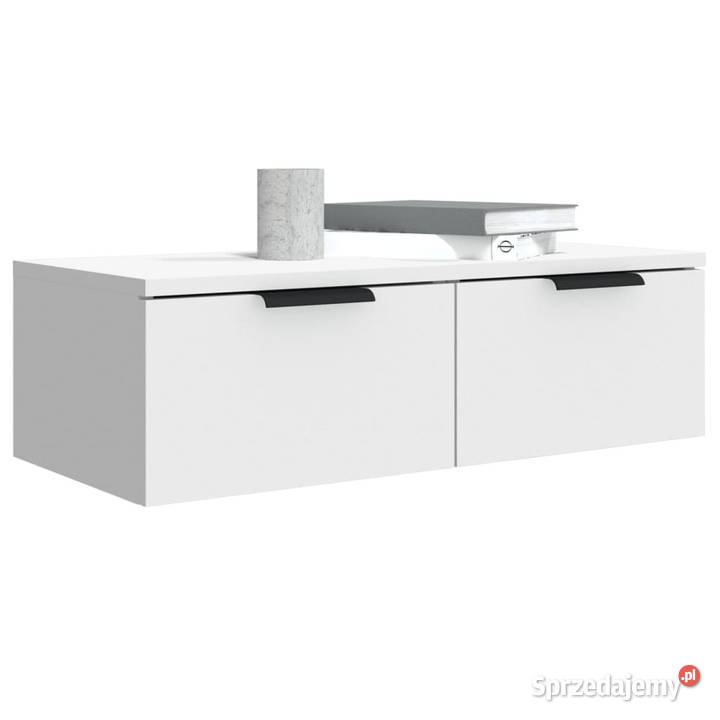 Szafki wiszące 2 białe 68x30x20 WM3115892 Półki mazowieckie