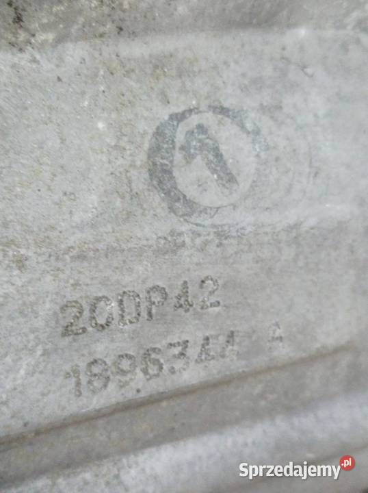 SKRZYNIA BIEGÓW 20DP42 16 VTI Peugeot 308 I