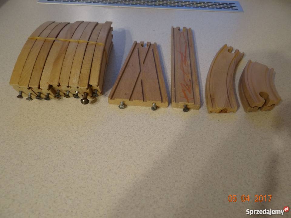 Kolejka drewniana Brio Ikea Tesco 54 Kolejki i tory