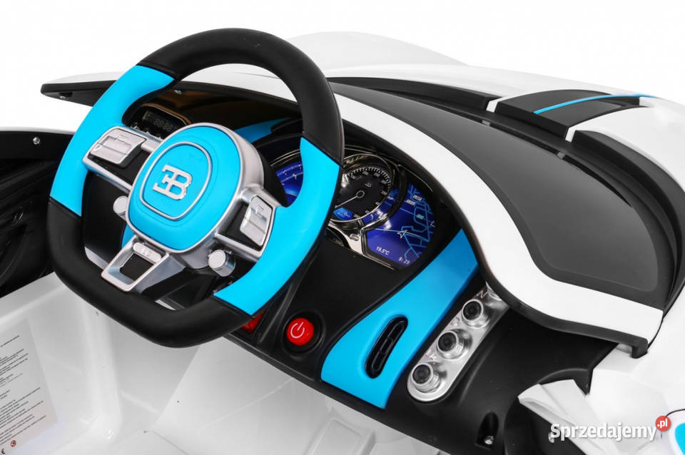 Auto na akumulator Bugatti Divo 12V EVA białe