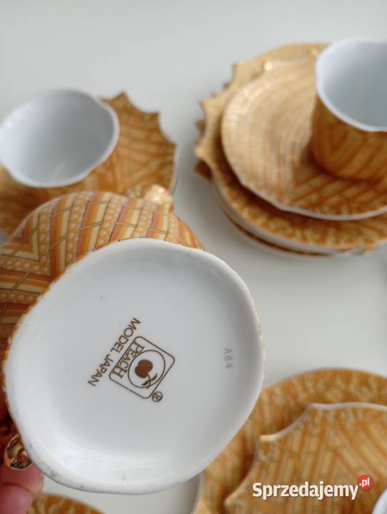 Zestaw japońskiej porcelany ceramiki podlaskie Suwałki