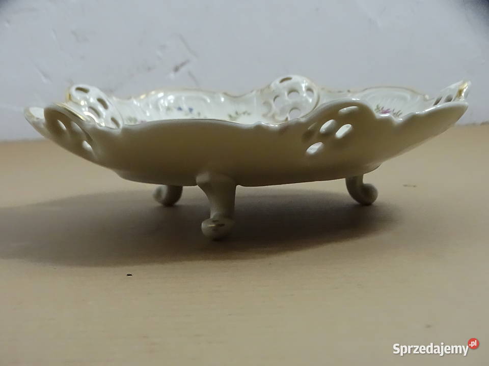 Patera na nóżkach Rosenthal Kronach Molire ażur Biłgoraj