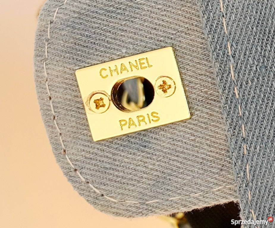 JEANSOWA TOREBKA CHANEL PIKOWANA CHANELKA Bydgoszcz