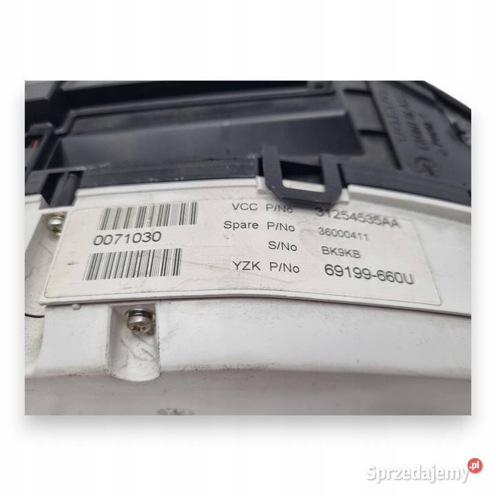 LICZNIK ZEGARY 31254535AA Volvo V70 III S80 II Chełm