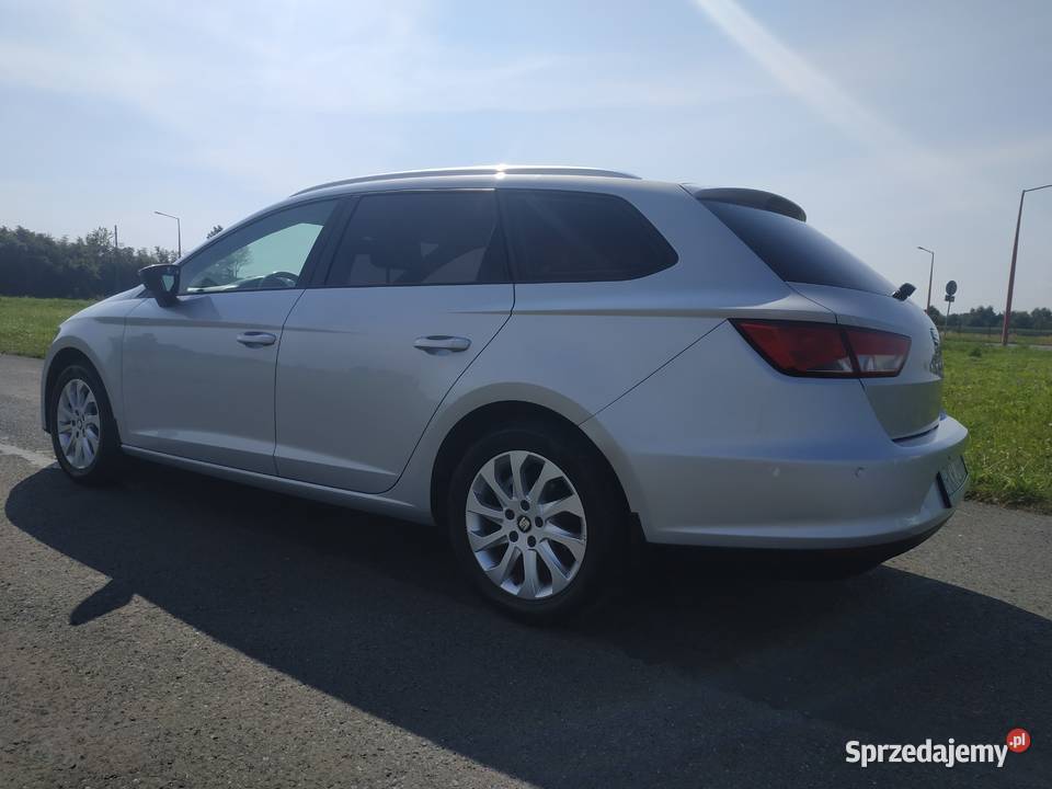 Seat Leon 16 TDI zadbany 2014 kombi immobilizer podkarpackie Krosno sprzedam