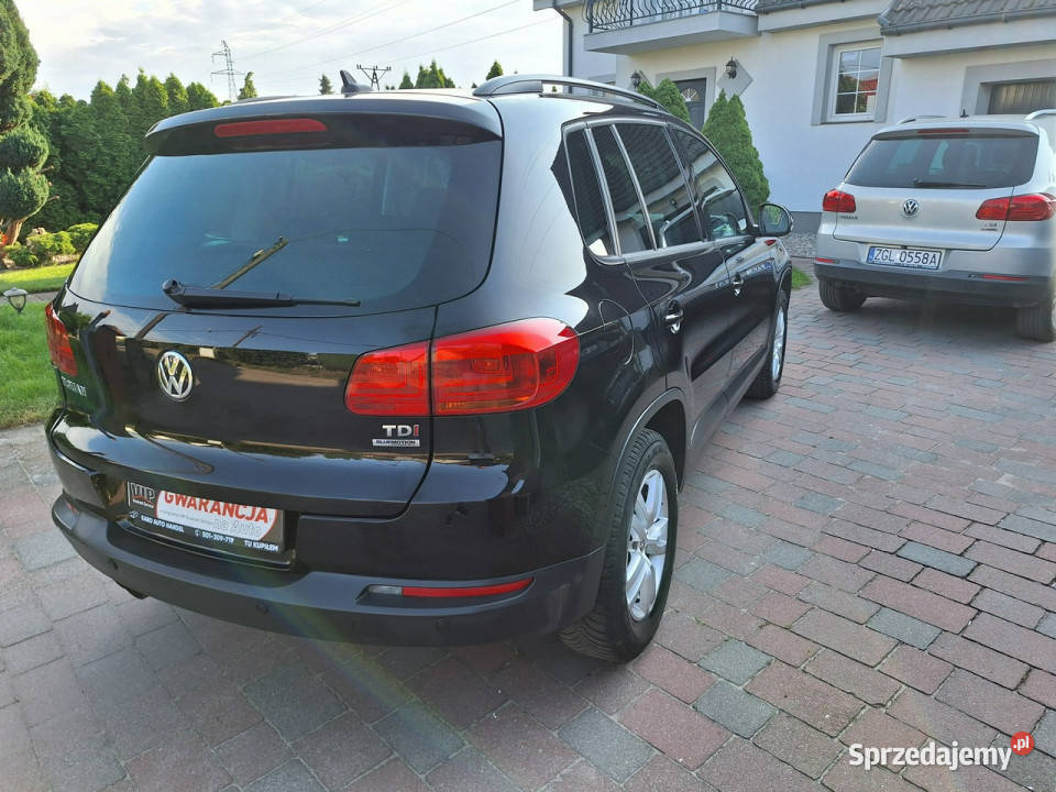 Volkswagen Tiguan Klimatronik Tempomat Nawi Ledy Zarejestrowany w Polsce Załom