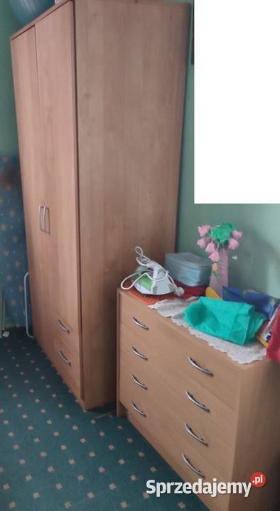 Szafa i komoda z szufladami Zielona Góra