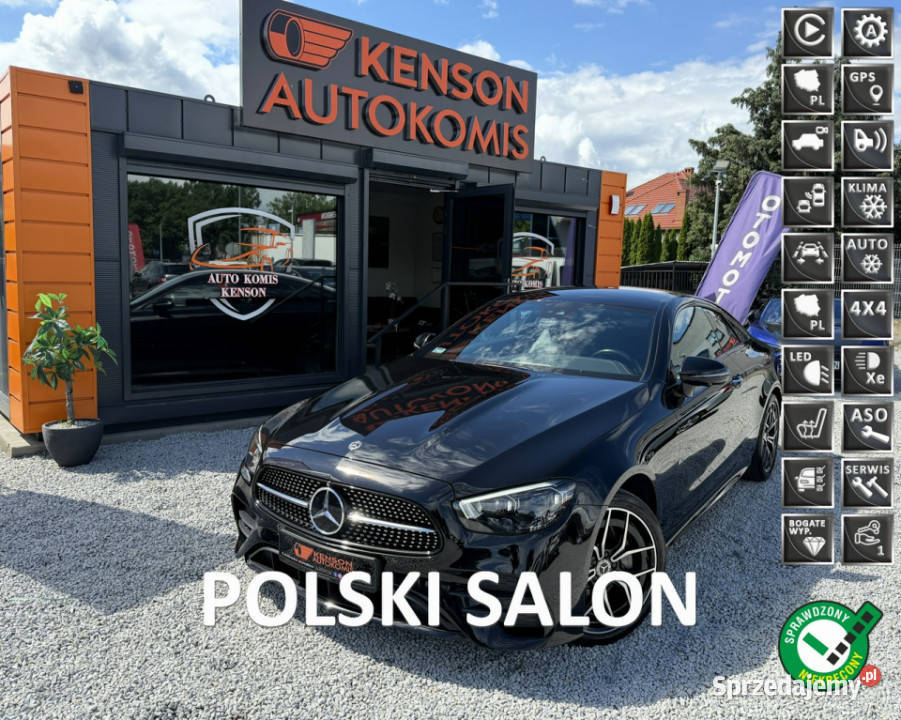 Mercedes E 220 Polski Salon Bezwypadkowy wielofunkcyjna kierownica Bydgoszcz sprzedam