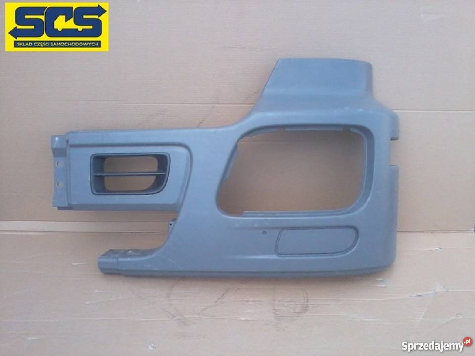 MERCEDES ACTROS MP3 ZDERZAK LEWY BEZ HALOGENU zderzaki Bieleń