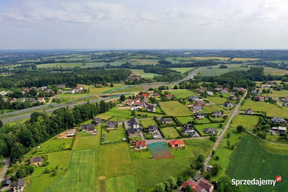 Widokowa działka koło Skoczowa śląskie Pogórze sprzedam
