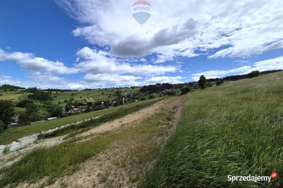 Działka w Rzepiskach z widokiem na Tatry Rzepiska