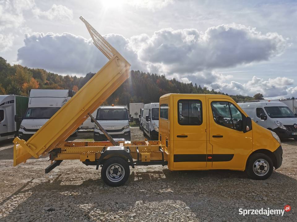 Renault Master 125dCi Brygadówka wywrotka Miechów