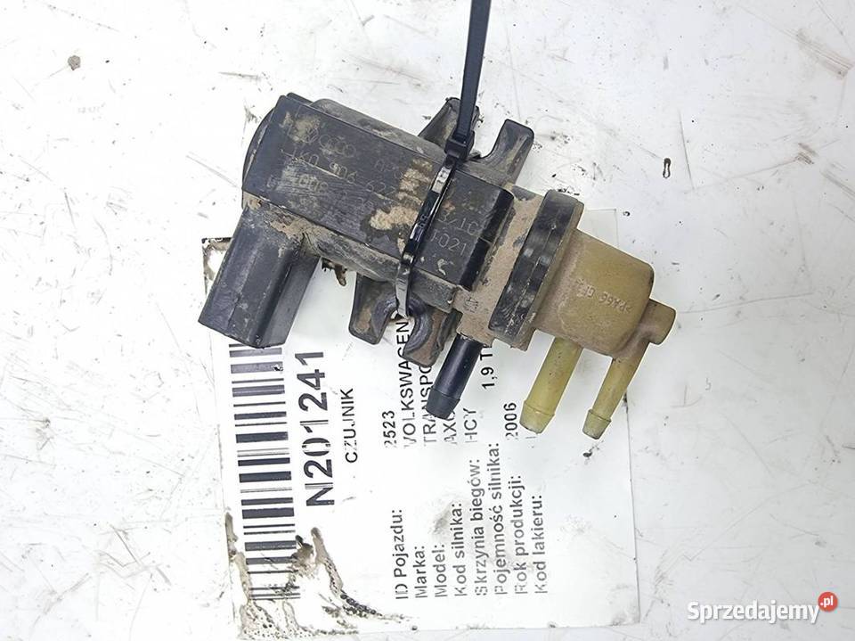 CZUJNIK VOLKSWAGEN TRANSPORTER T5 1K0906627 osobowe Lipno