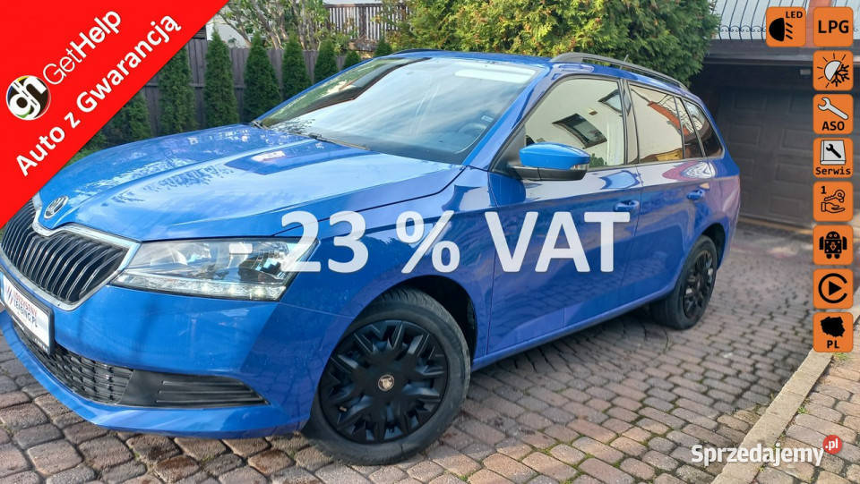 koda Fabia 10 MPIFabryczne LPG Salon Polska FVAT autoalarm pomorskie Gdańsk