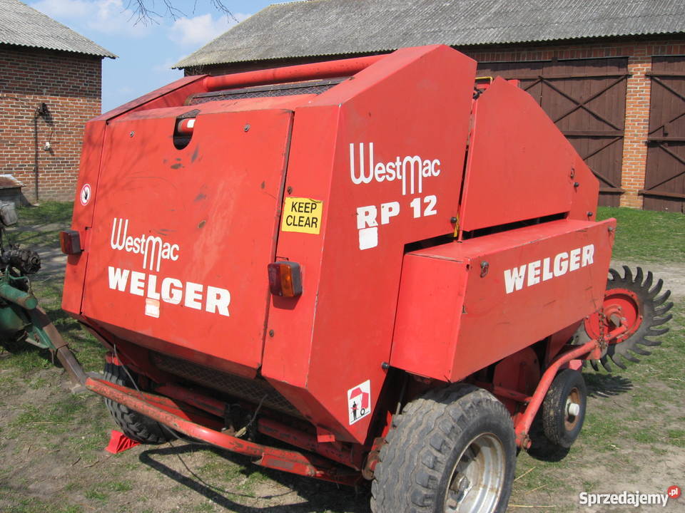 prasa welger rp 12 Rolujące (belujące)