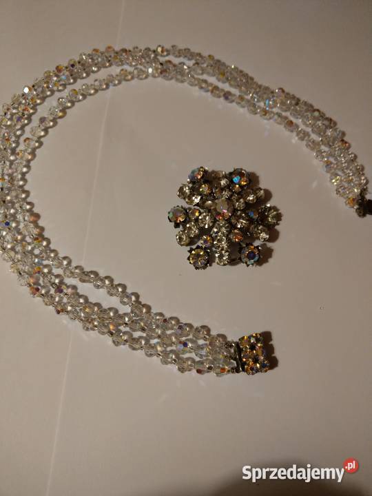 Korale i broszka Cieszyn sprzedam