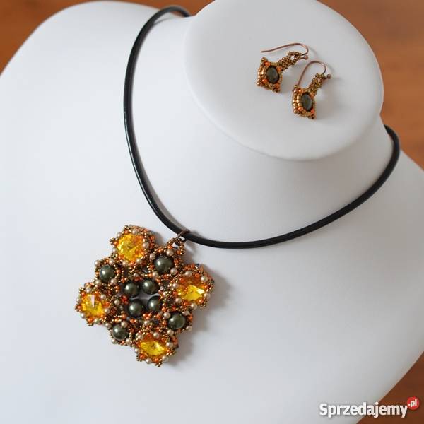 Wisior z kryształkami Swarovskiego Bydgoszcz