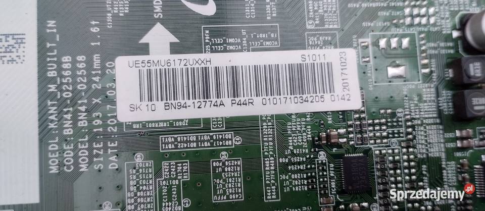 Samsung UE55MU6172U Płyta główna Zasilacz Nakło nad Notecią