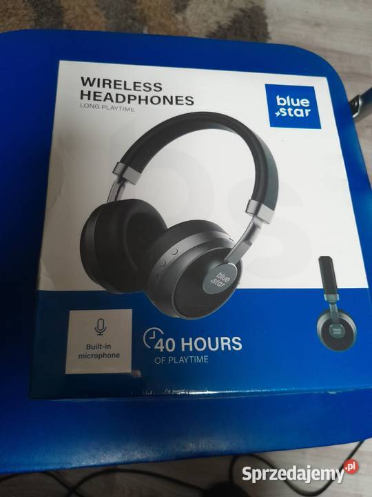Słuchawki bezprzewodowe marki Blue Star model Audio