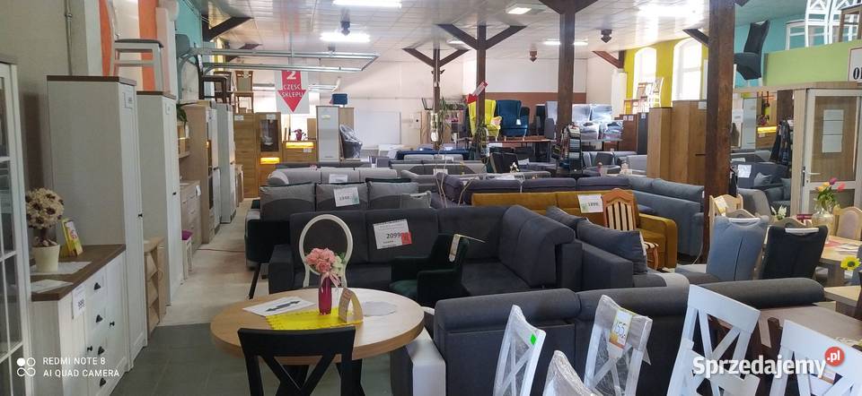 NAROŻNIK POKOJOWY NA SPRĘŻYNACH TKANINA ZMYWALNA Toruń