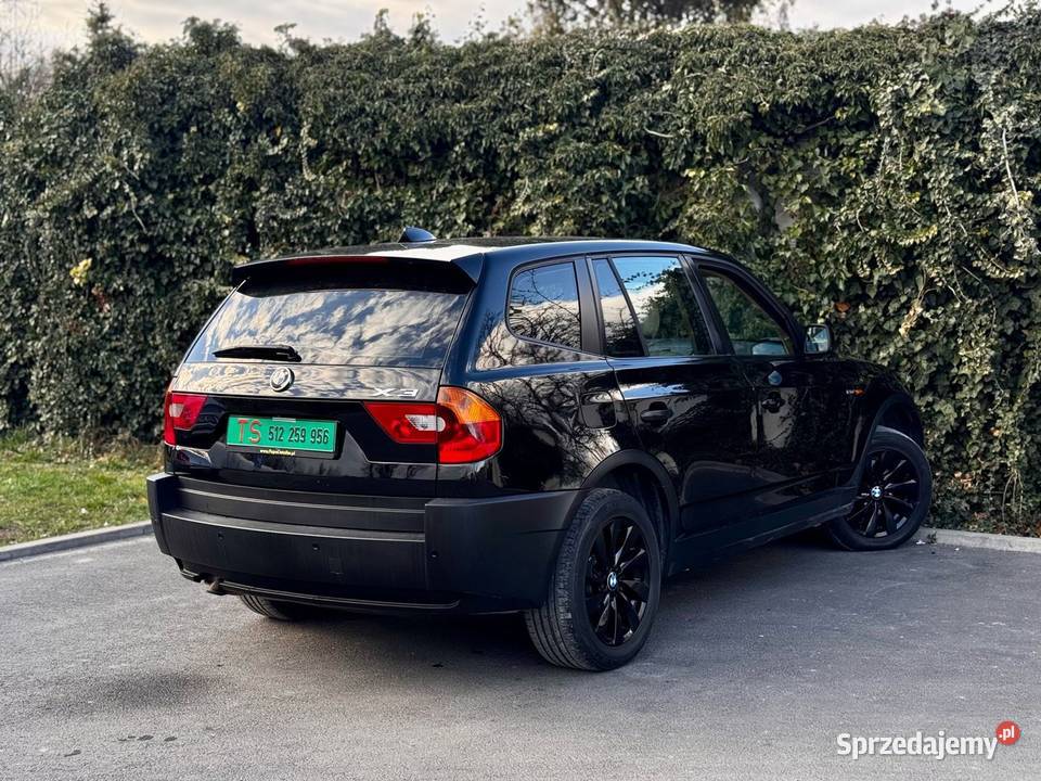 BMW X3 20 Diesel Manual 2007 Napęd xDrive 2000cm3 Wrocław sprzedam