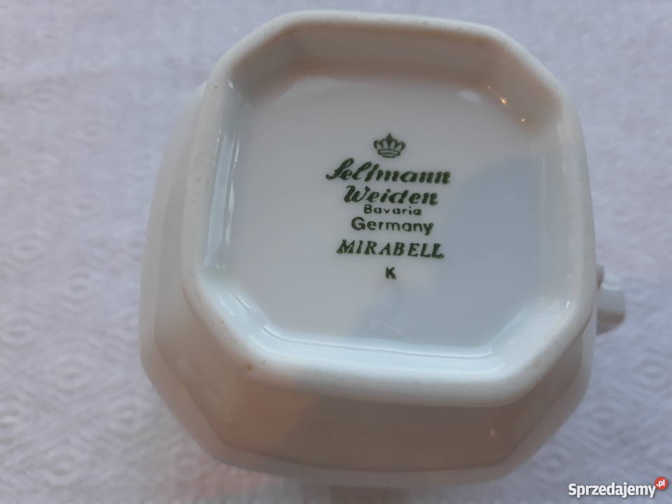 mlecznik Bavaria biała porcelana klasyka cudo pomorskie
