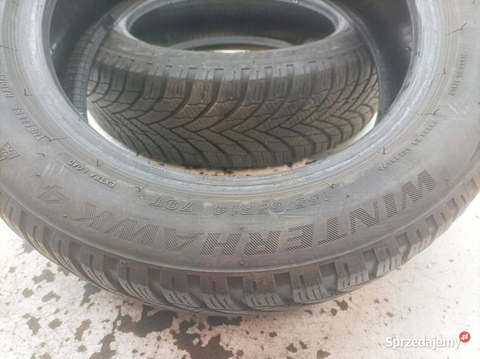 2x OPONA ZIMOWA FIRESTONE WINTERHAWK 4 15565R14 155
