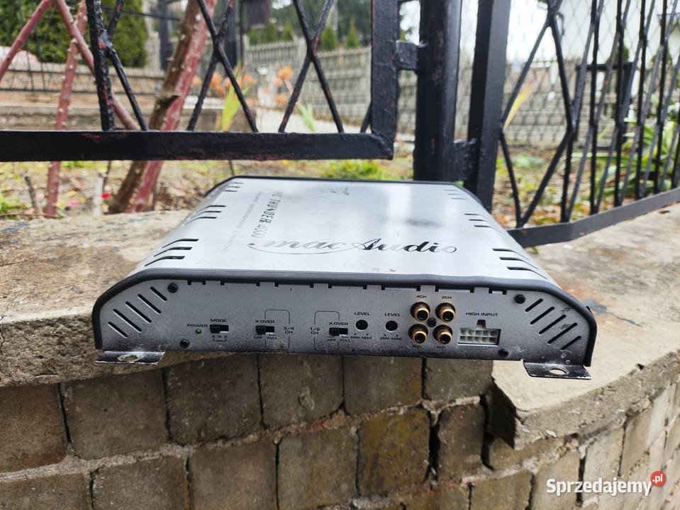 Wzmacniacz samochodowy 4 kanałowy Mac Audio Ilość kanałów 4 Niegowonice