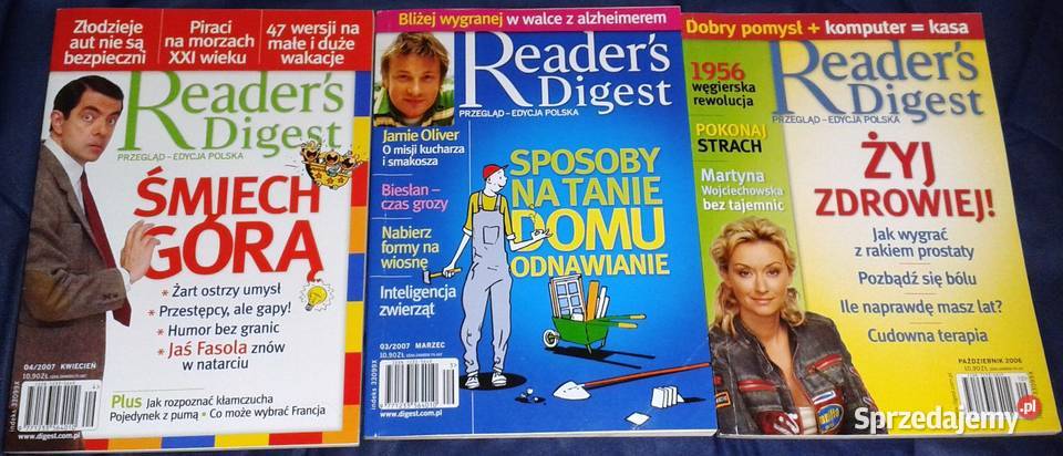 Readers Digest Przegląd 11 zeszytów Pozostałe Chełm