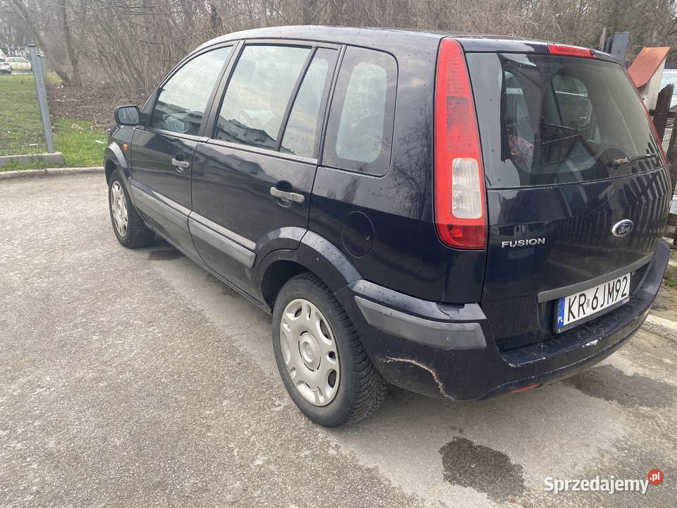 Ford fusion 14 tdci nieuszkodzony Ford małopolskie