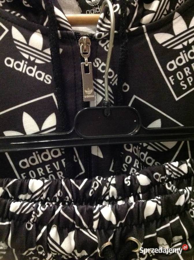 Kpl Damski Adidas Bluza z Szortami XL NOWY Nowa Sól