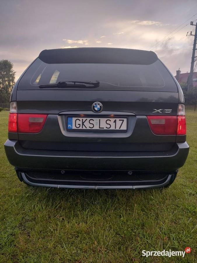 BMW X5 E53 bezwypadkowy 30 218 4x4 gniazdo AUX Kościerzyna