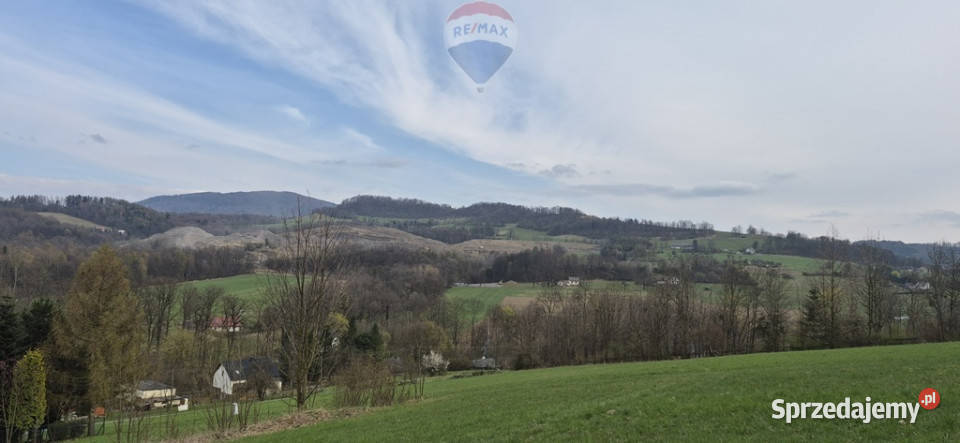 Działka budowlana pod lasem Dzięgielów