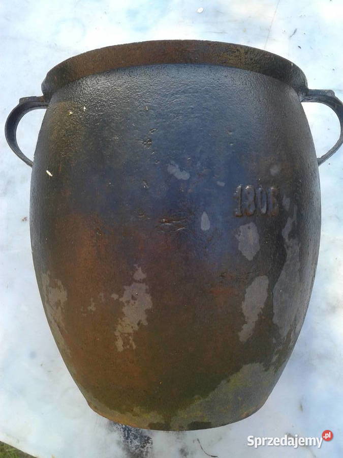 pieknu stary sagan ok 4 L zeliwo emalia małopolskie Kęty