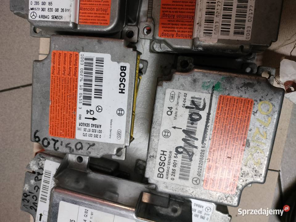Sterownik sensor poduszek airbag Mercedes Turek