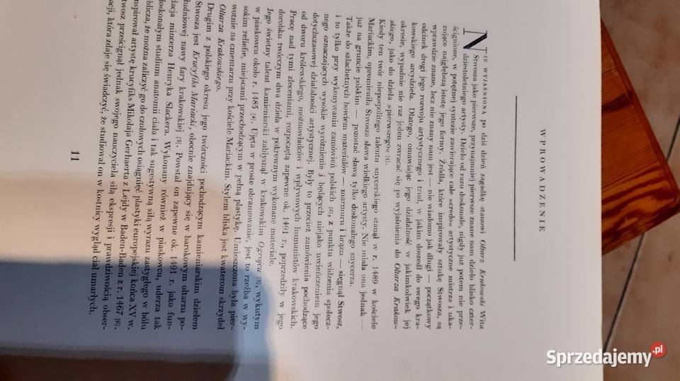 Książka Rzeźba nagrobna Wita Stwosza lubelskie sprzedam