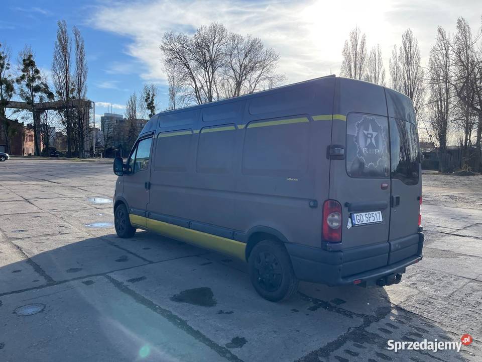 Opel Movano stan techniczny zarejestrowany w Polsce Gdańsk