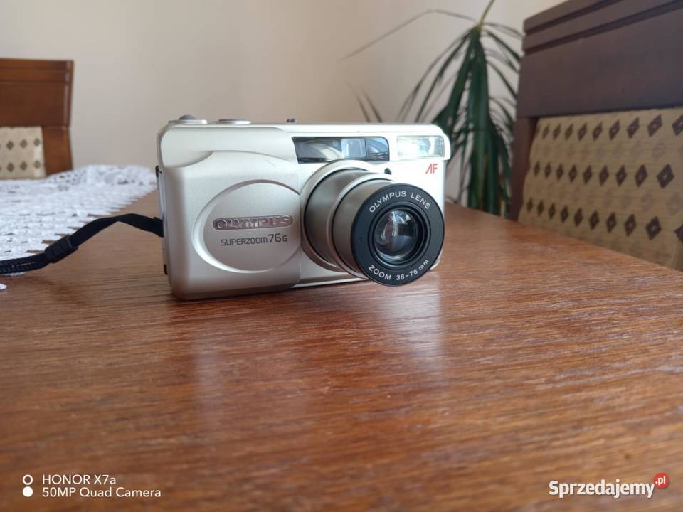 aparat fotograficzny analogowy OLYMPUS SUPERZOOM Daleszyce
