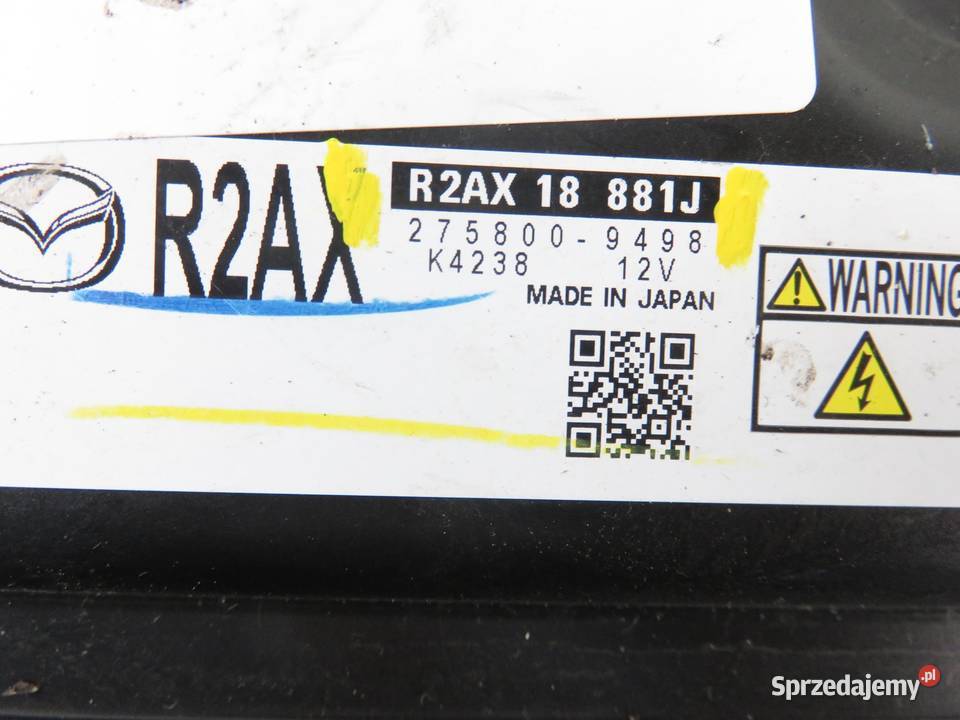 STEROWNIK MAZDA CX7 22 MZRCD R2AX18881J