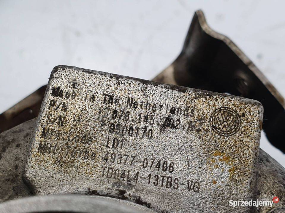 TURBOSPRĘŻARKA VOLKSWAGEN CRAFTER 076145702A Lipno sprzedam