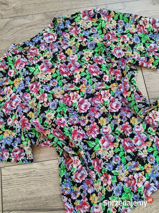 Bluzka w kwiaty Floar Vintage 42 Jasło