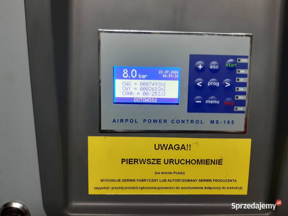 Kompresor śrubowy Różan sprzedam