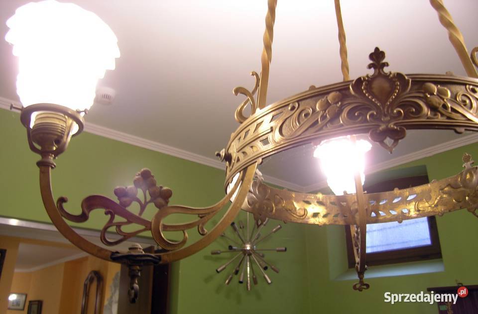 Stara lampa wisząca Sopot