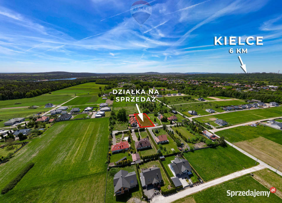 Działka budowlana 1302 m media szkoły natura 24m Wola Kopcowa