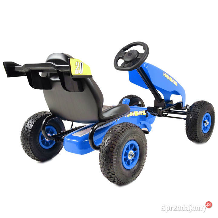 BAWIBUS pojazd GOKART NA PEDAŁY pompowane koła śląskie Myszków