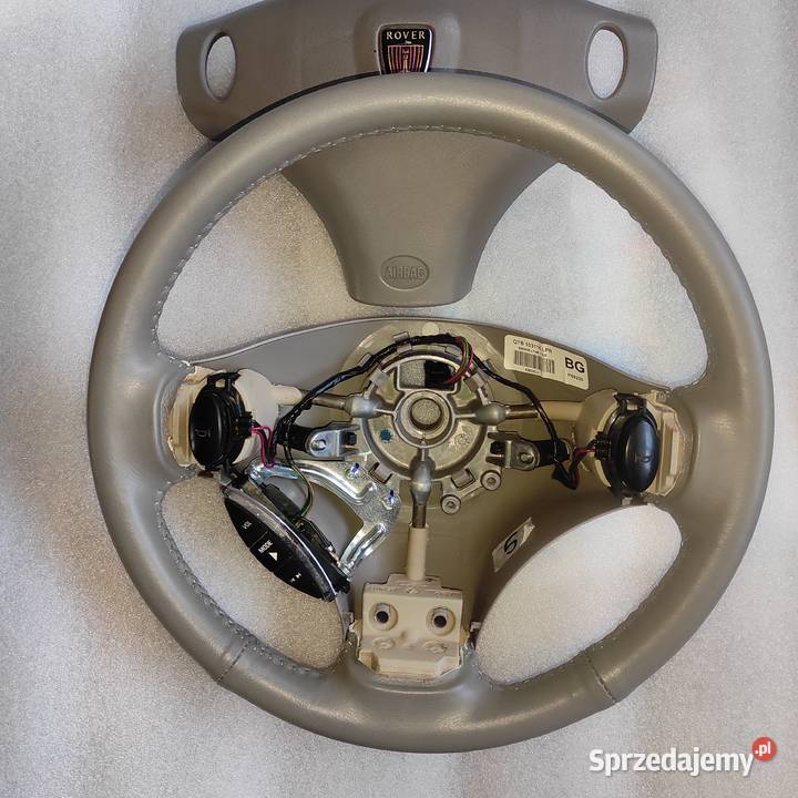 Kierownica Rover 75 MG z nowej skóry szarej Kłodzko