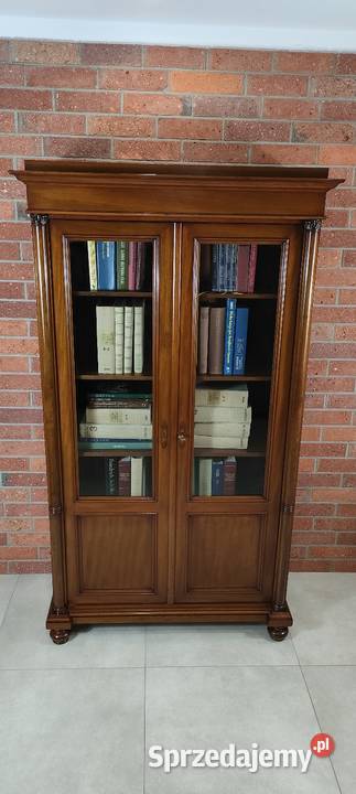 Ekskluzywna biblioteka witryna eklektyczna antyk