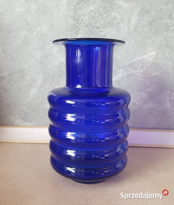 Wazon VEB Cryatal Derenburg mazowieckie Solec nad Wisłą