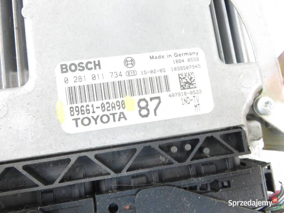 STEROWNIK TOYOTA COROLLA E12 14 D4D 8966102A90 Komputery