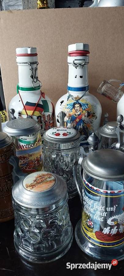 Kufle butelki ozdobne okazjonalne Lipsko